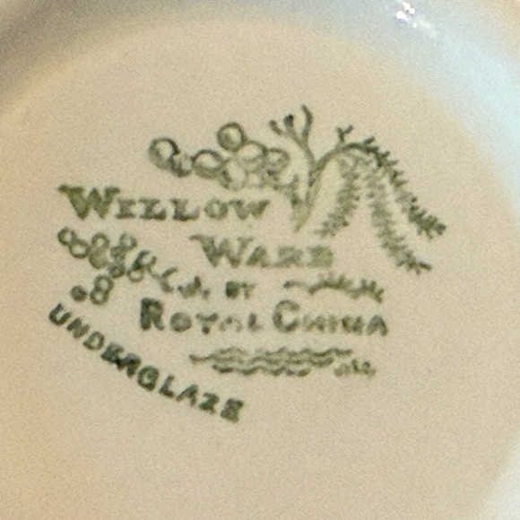Willow Ware by Royal China Cereal Bowl - 6 1/4"D x 1 1/2"H - Picture 5 of 5
